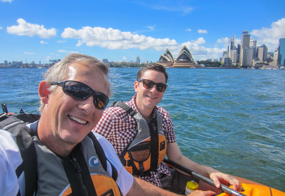 Kayaking Sydney Harbour Dec 2013-9